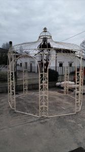 Gazebo in ferro - diametro 350 cm